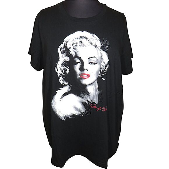 Torrid Marilyn Monroe Classic Fit Heritage Jersey Crew Tee Plus Size 3X - Picture 1 of 6